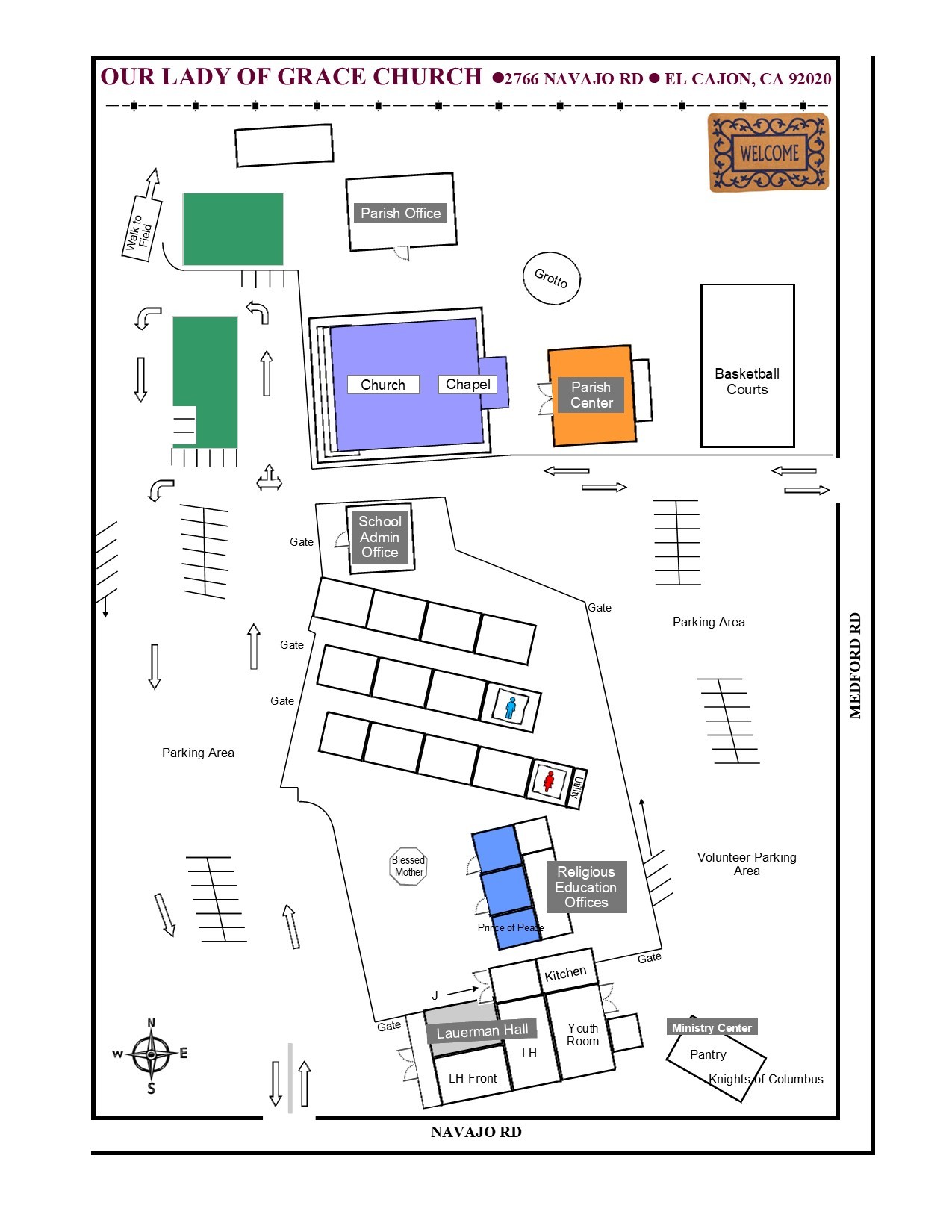 2020 Rev Church Grounds Map