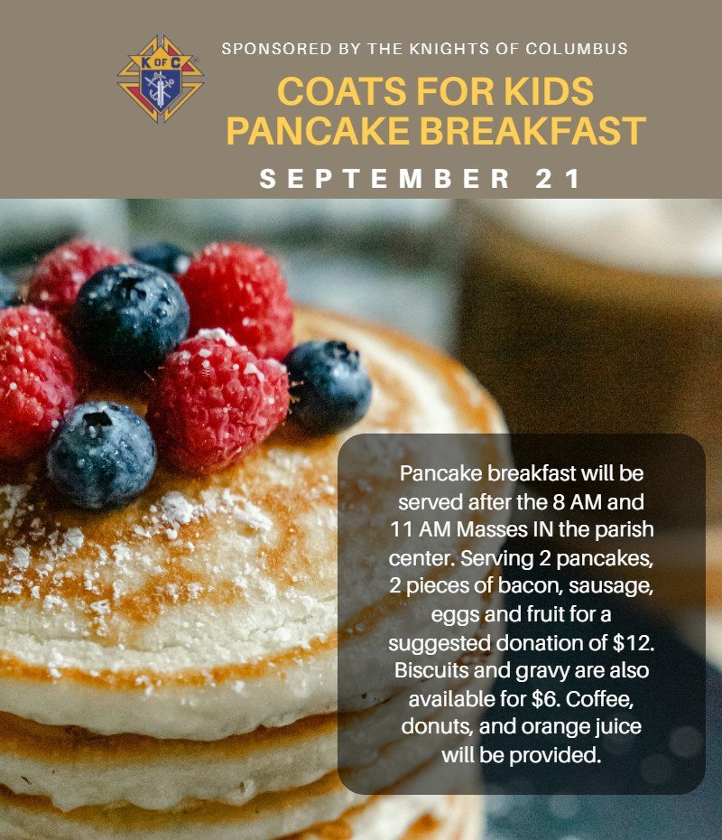 Coats For Kids Pankcake Bfast