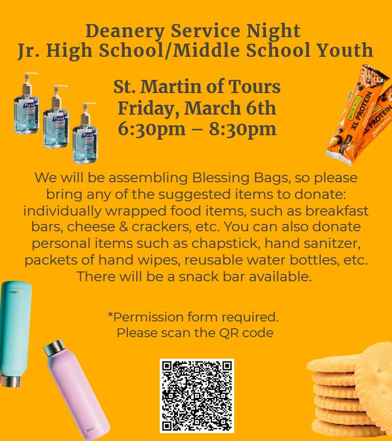 Deanery Service Night Jr High