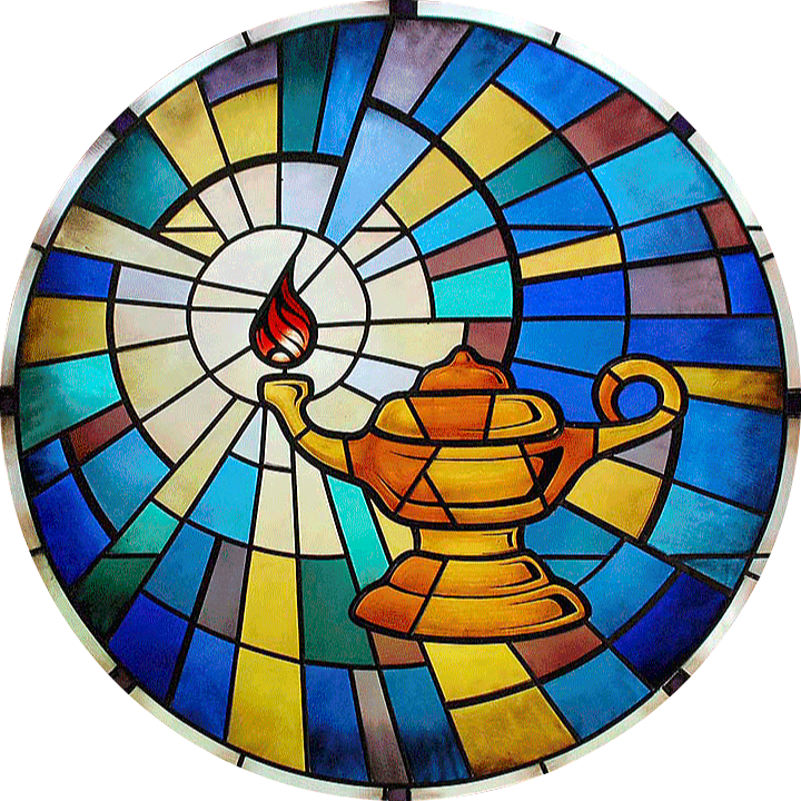 Png Transparent Sanctuary Lamp Stained Glass