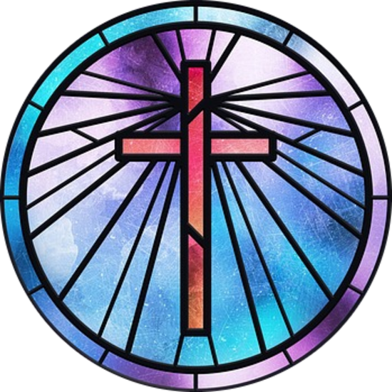Cross Stained Glass Cr