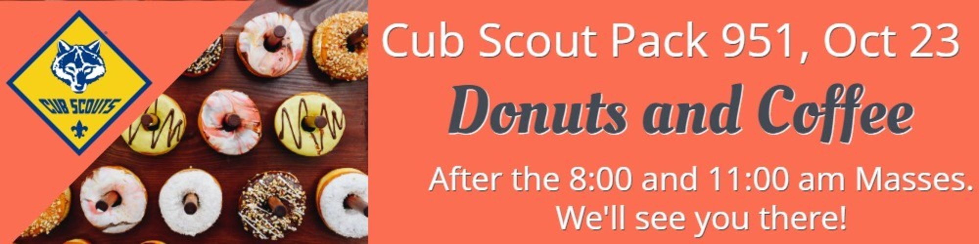 Cub Scout Donuts And Coffee