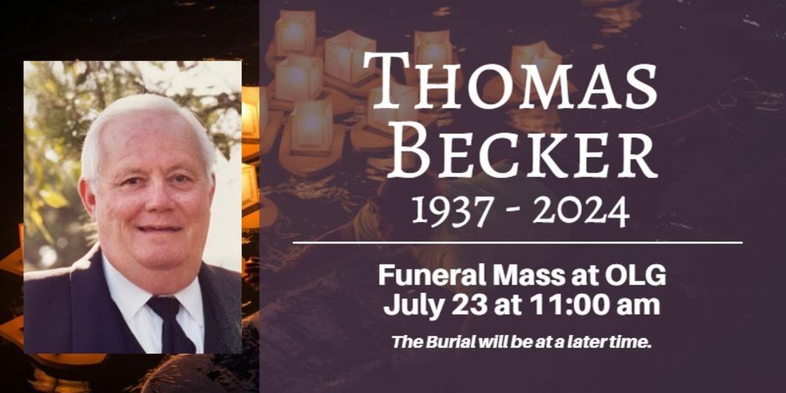 Funeral Notice Becker