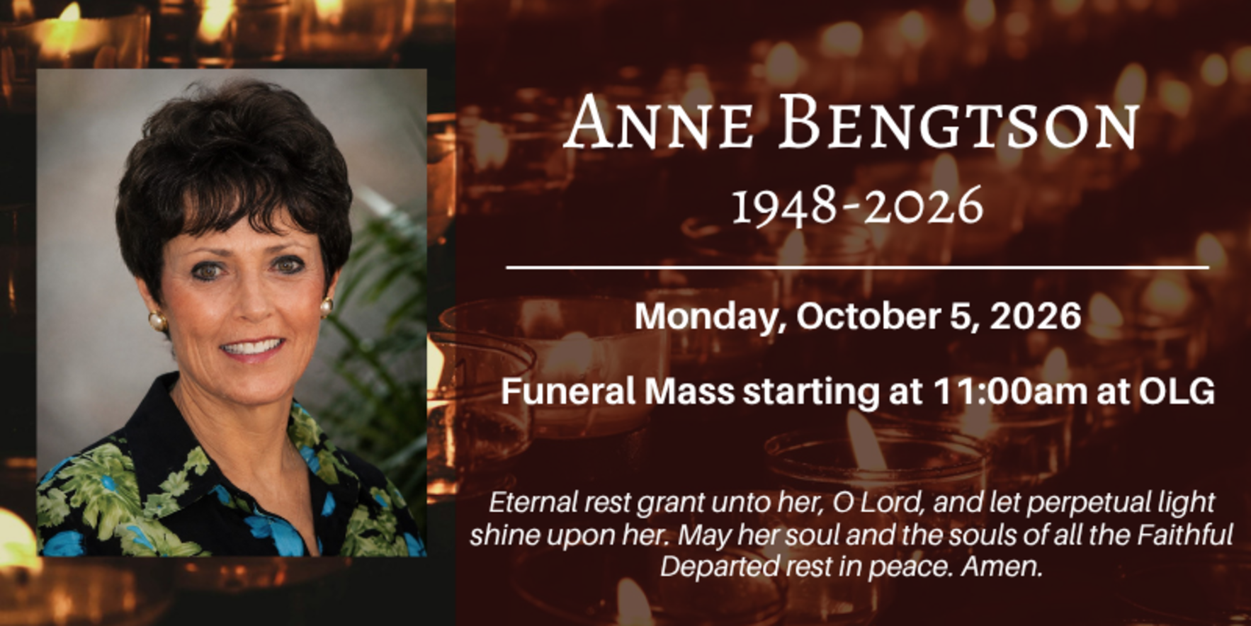 Funeral Notice Bengston