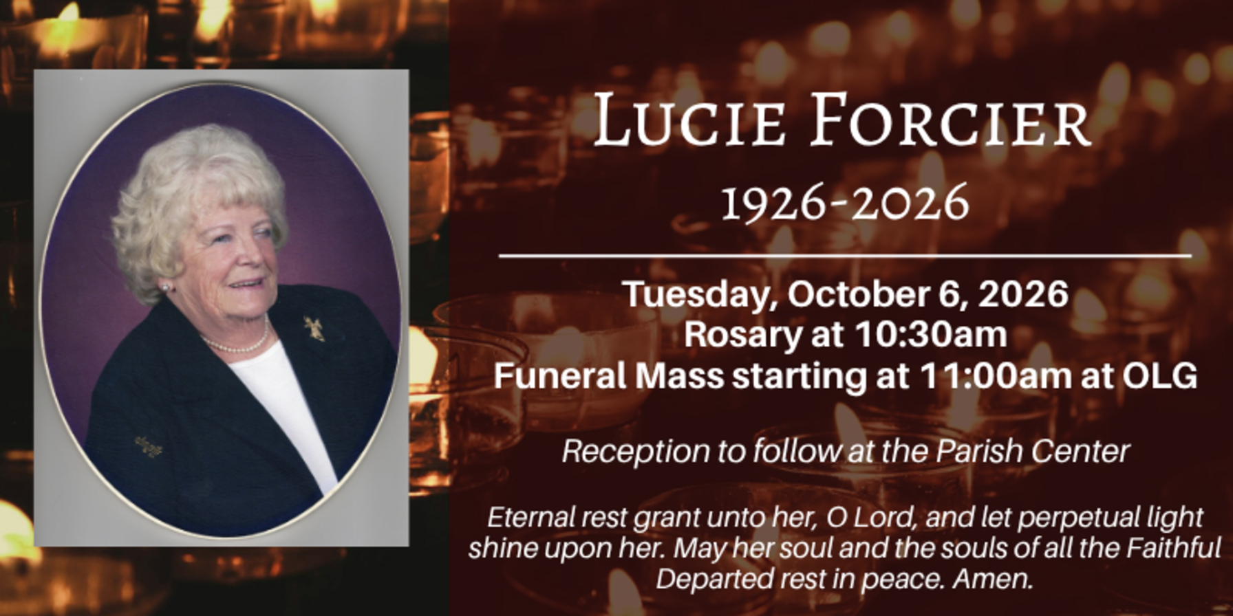 Funeral Notice Forcier