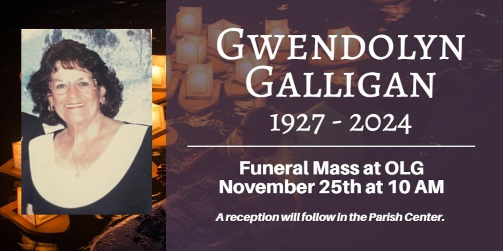 Funeral Notice Gwen