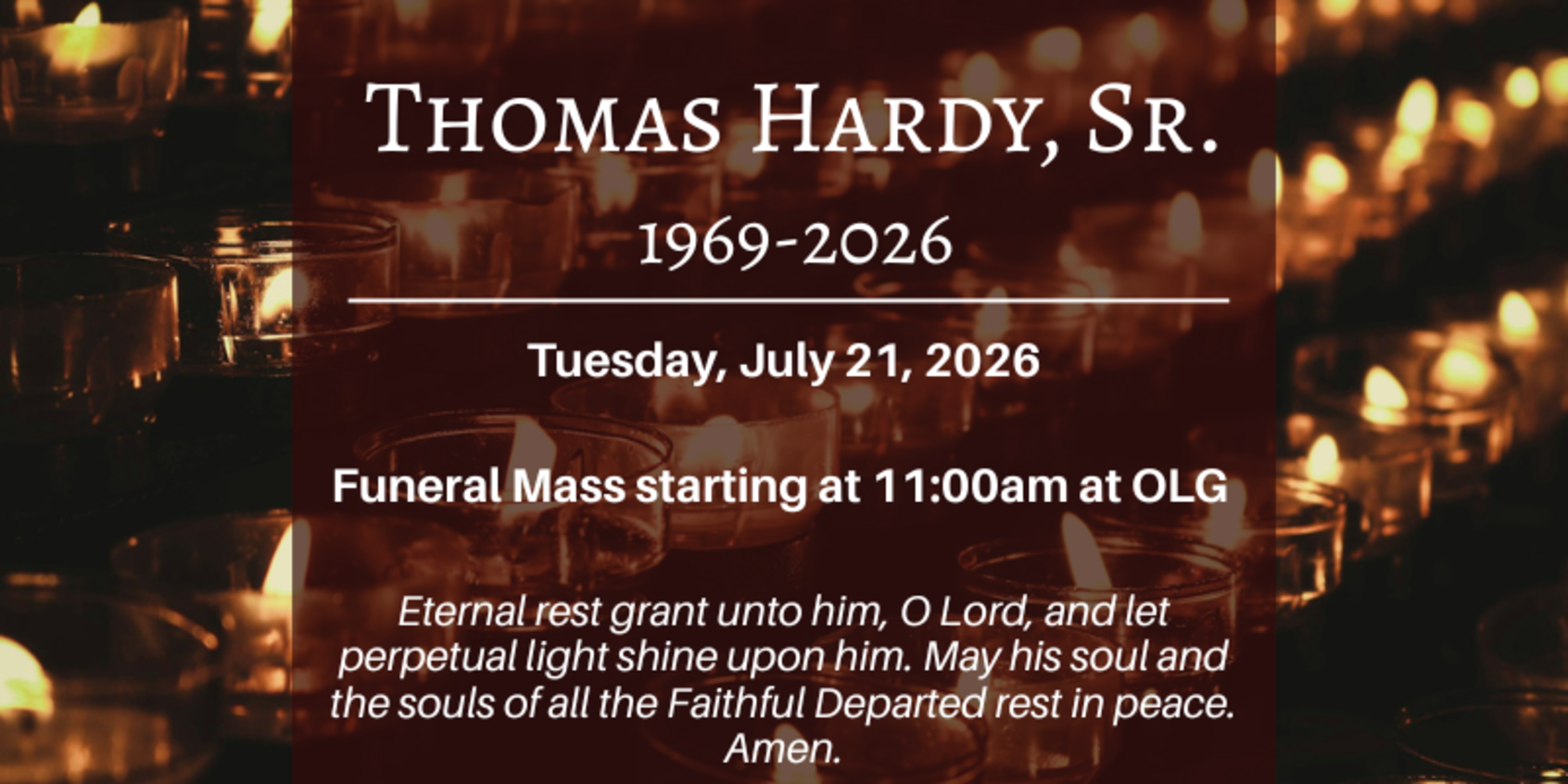 Funeral Notice Hardy
