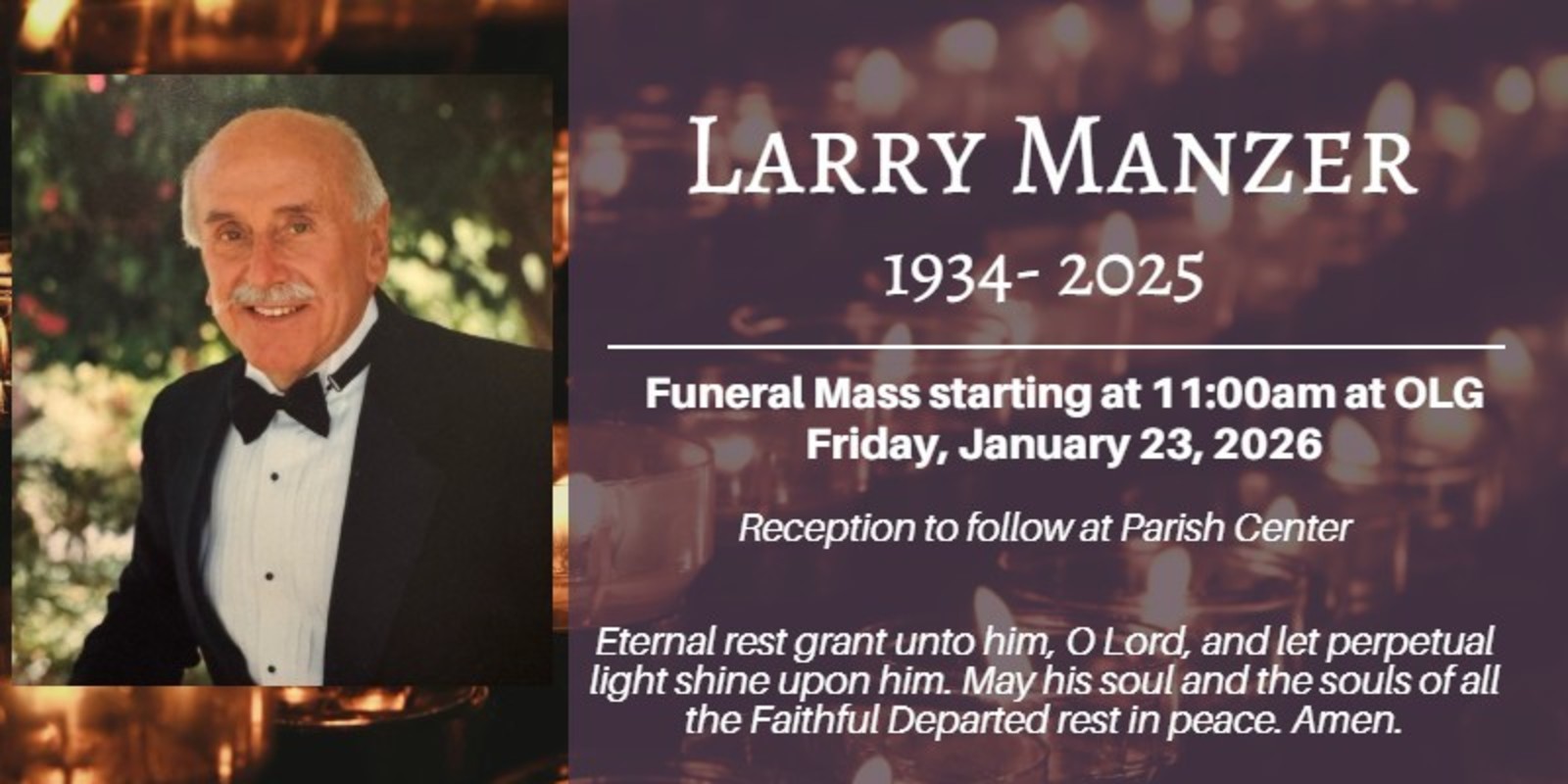 Funeral Notice Manzer