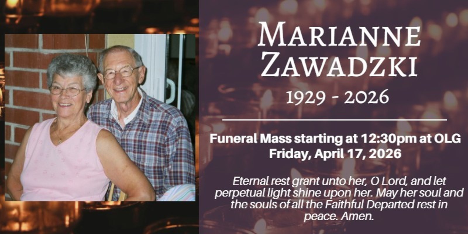 Funeral Notice Zawadzki