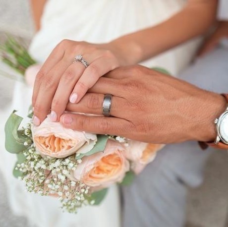 Hands With Wedding Bands
