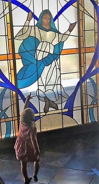 Mary Window And Child Rev