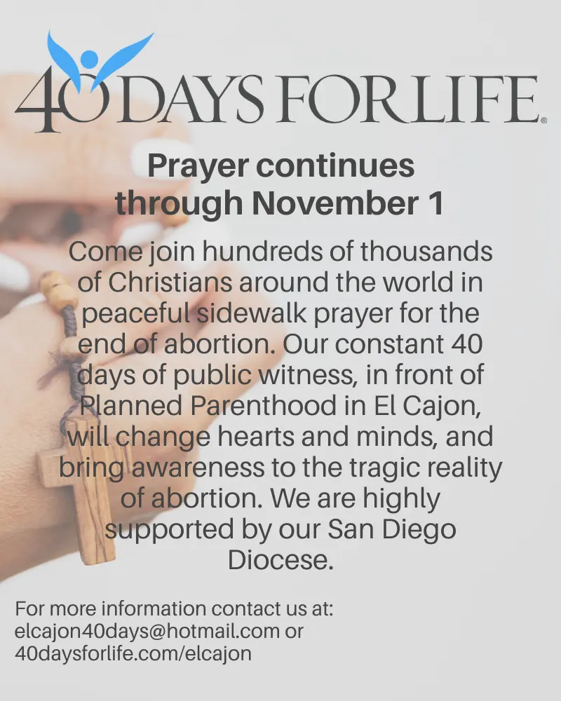 40 Days For Life   Sep 2026