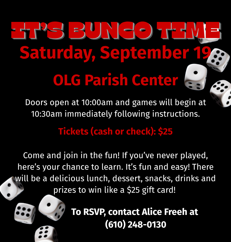 Bunco   Sep 2026