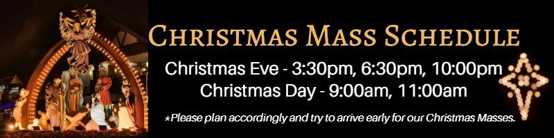 Christmas Sched 2025