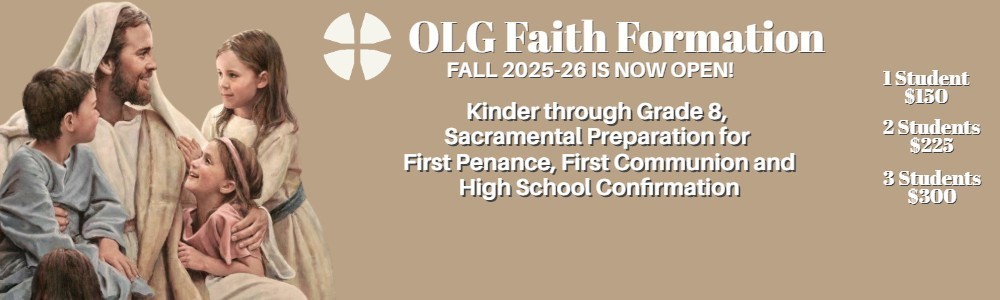 Faith Formation 2025 For Upcoming Events Page