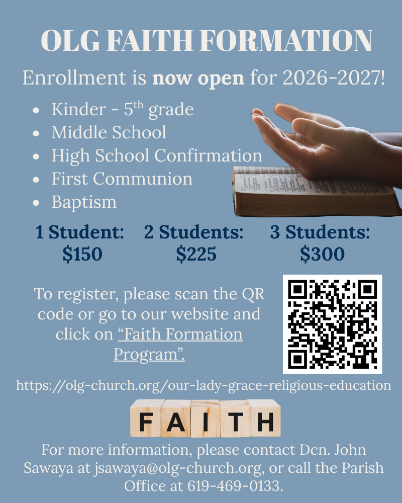Faith Formation 26 27