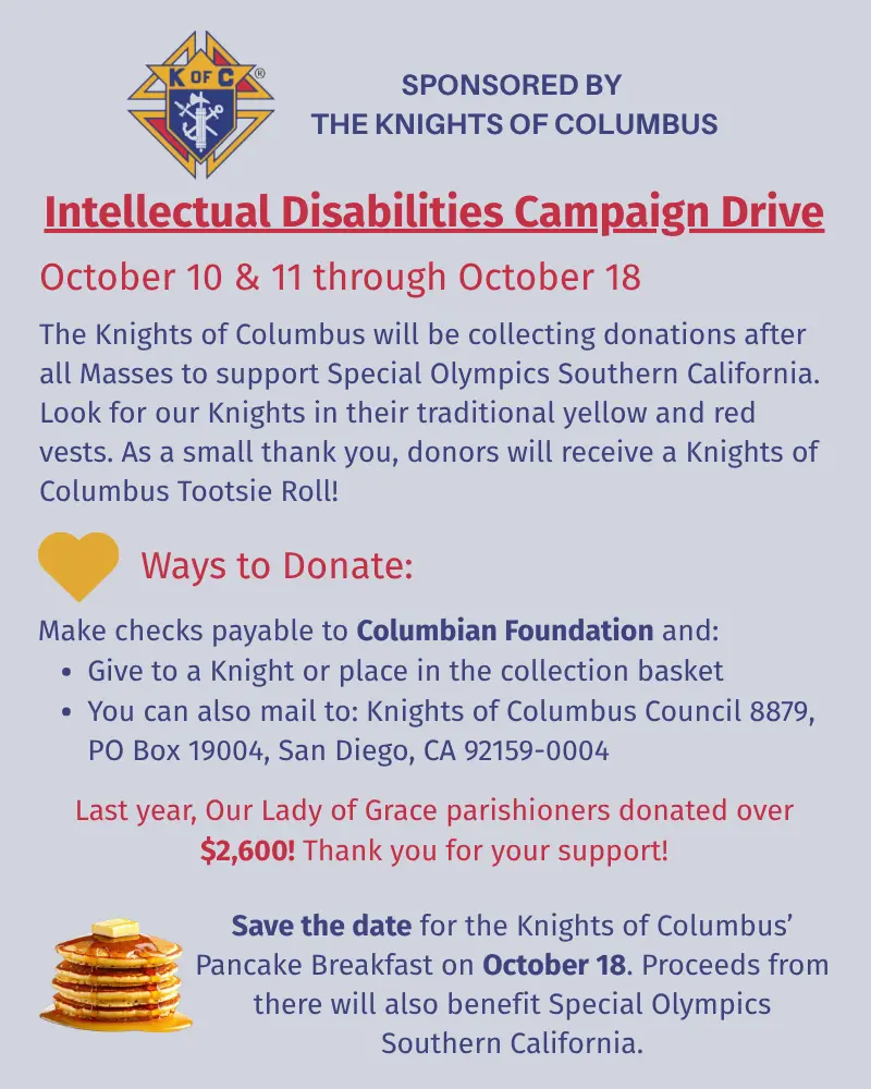 Knights  Intellectual Disabilities Campaign 2026