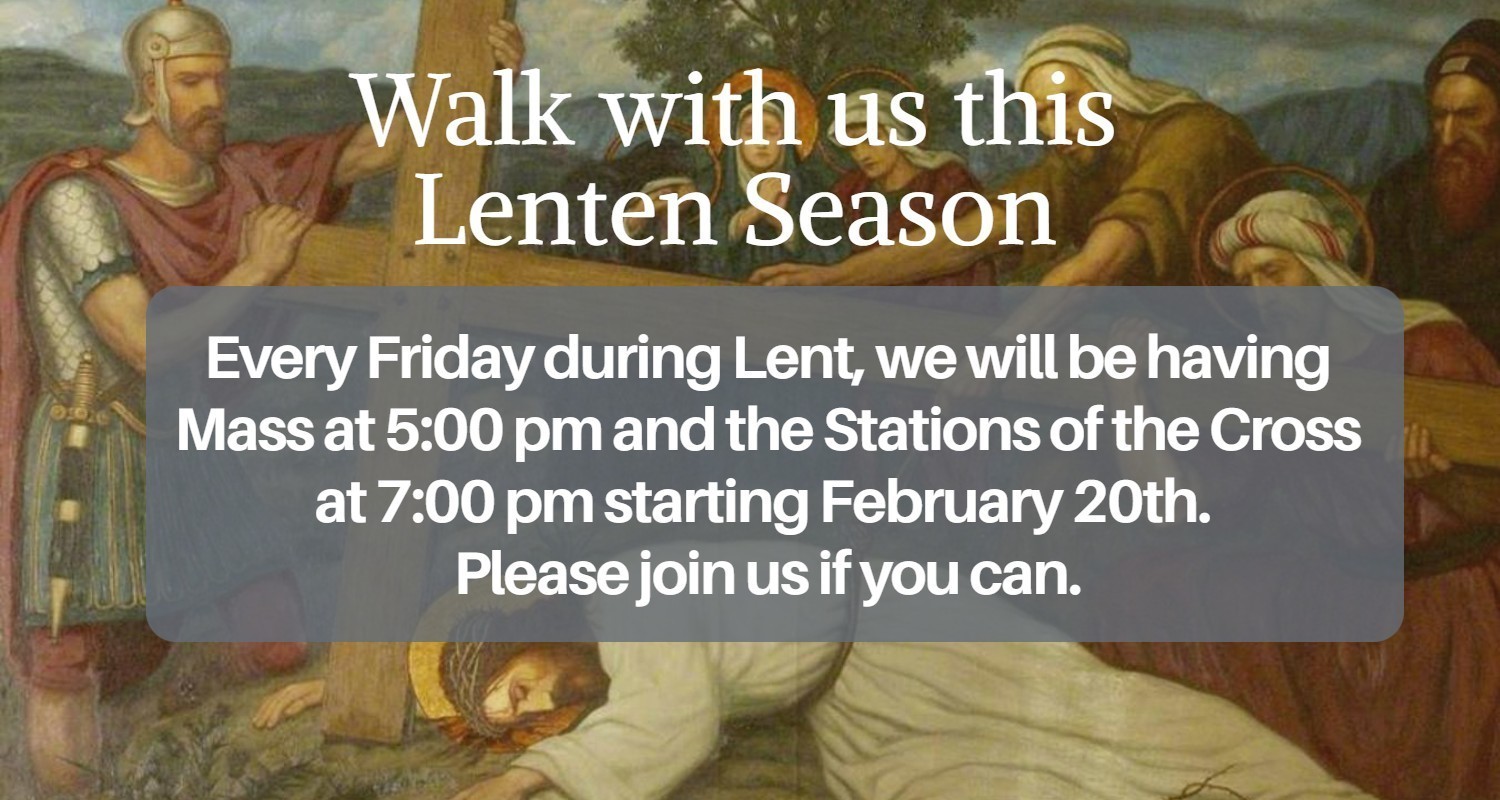Lent Mass Stations