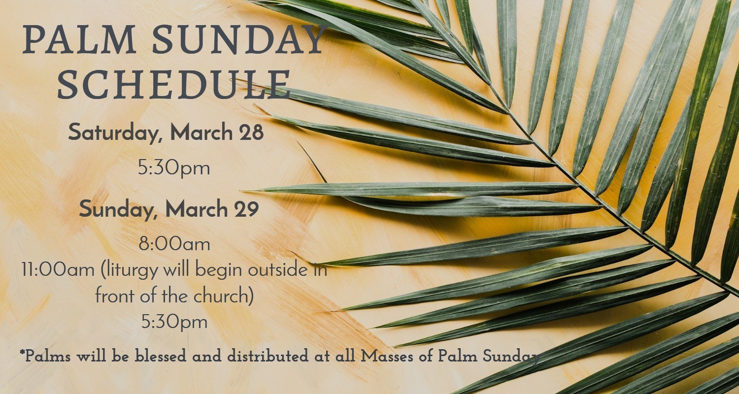 Palm Sunday 2026 