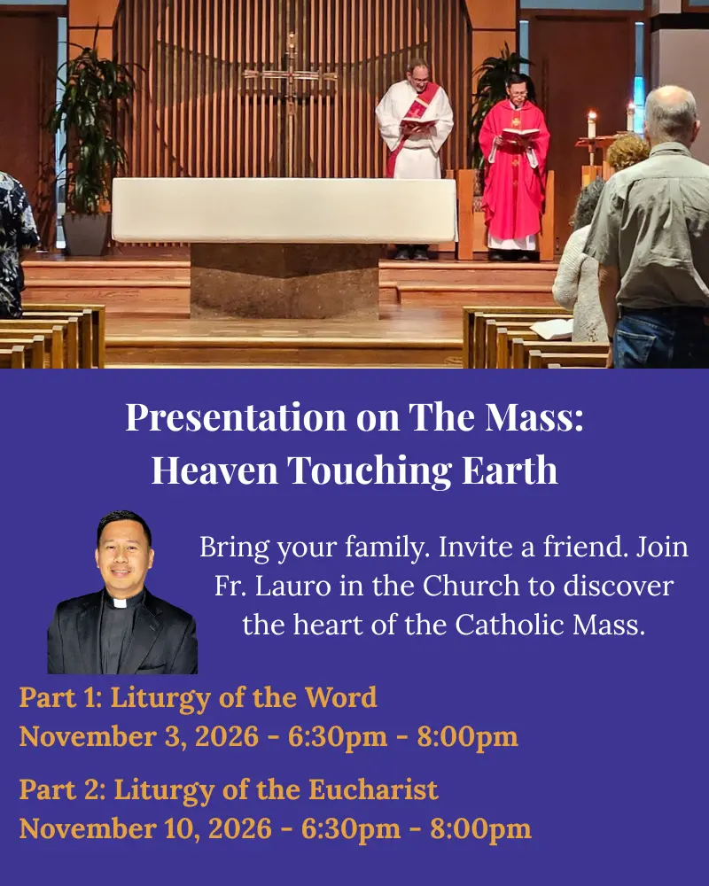 Presentation On The Mass 2026
