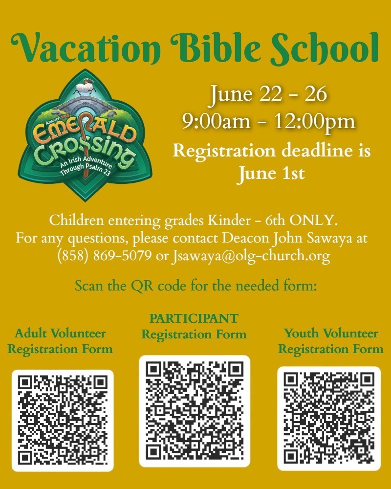 Vacation Bible School 2026