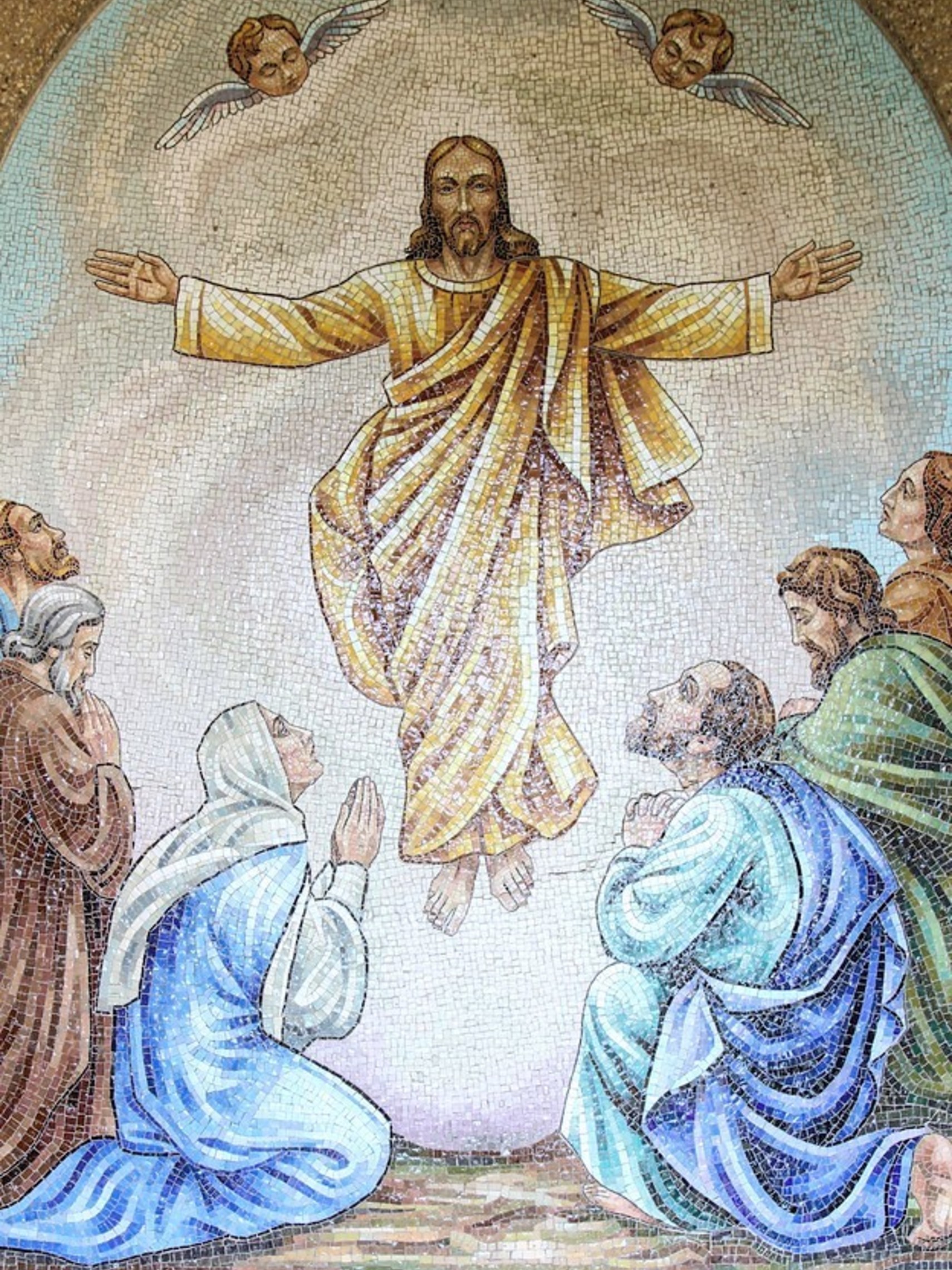 Ascension Of The Lord Mosaic